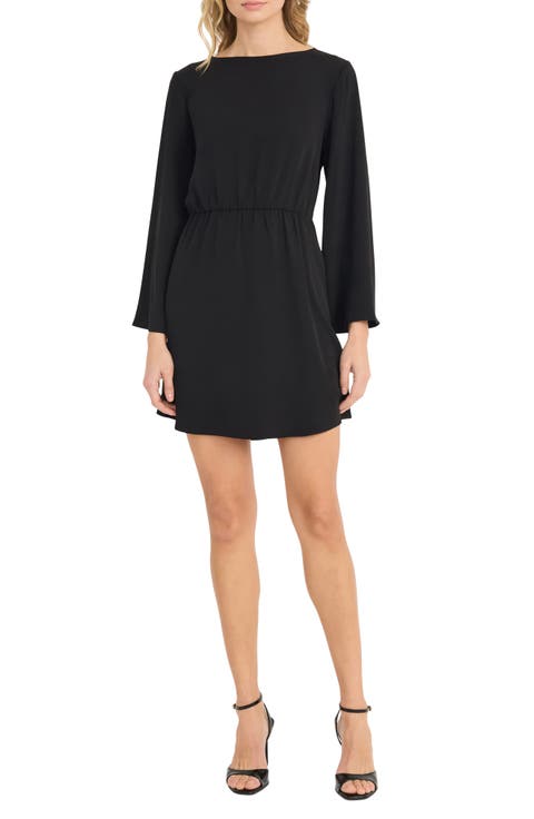 Bell Sleeve Minidress