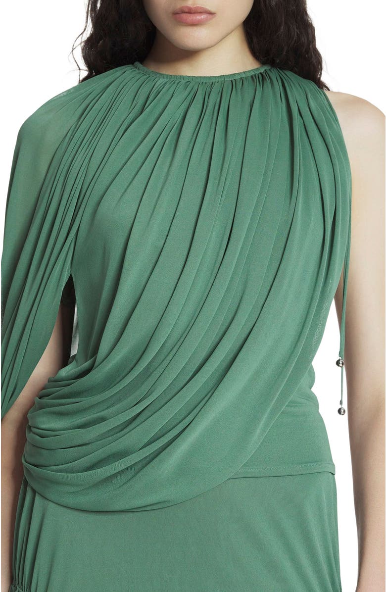 Lanvin DRAPED JERSEY TOP, Alternate, color, 