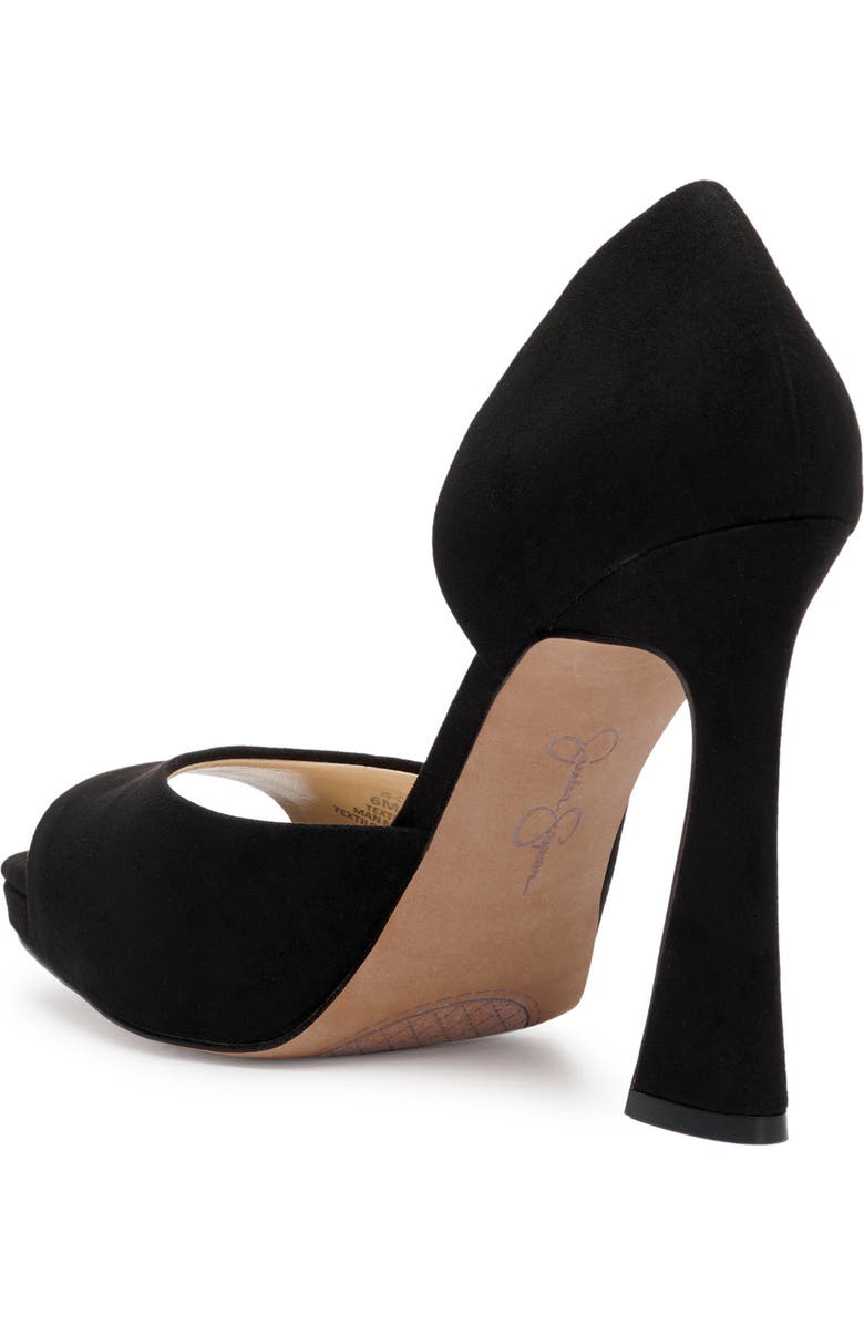 Jessica Simpson Chirla Half d'Orsay Peep Toe Pump, Alternate, color,