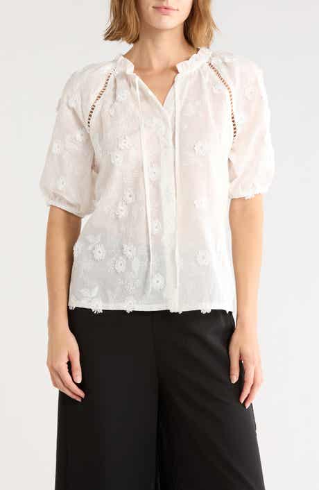 Cotton Peasant Top