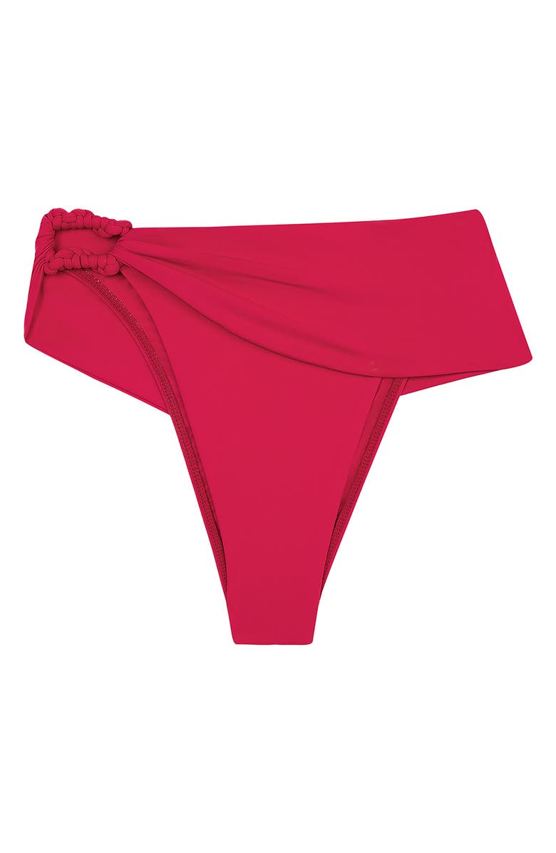 ViX Paula Hermanny Holly Hot High Cut Bikini Bottoms, Alternate, color,