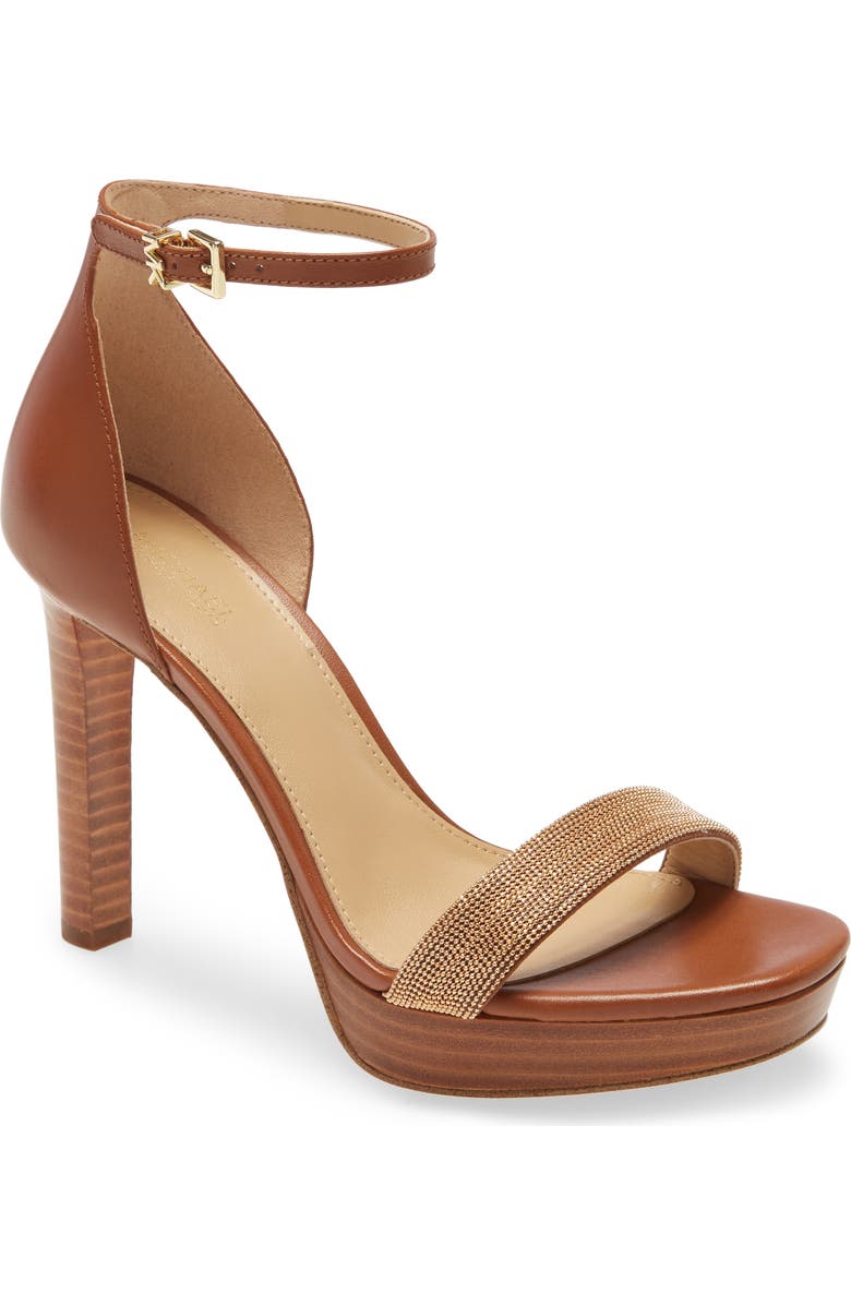 MICHAEL Michael Kors Margot Ankle Strap Sandal, Main, color,