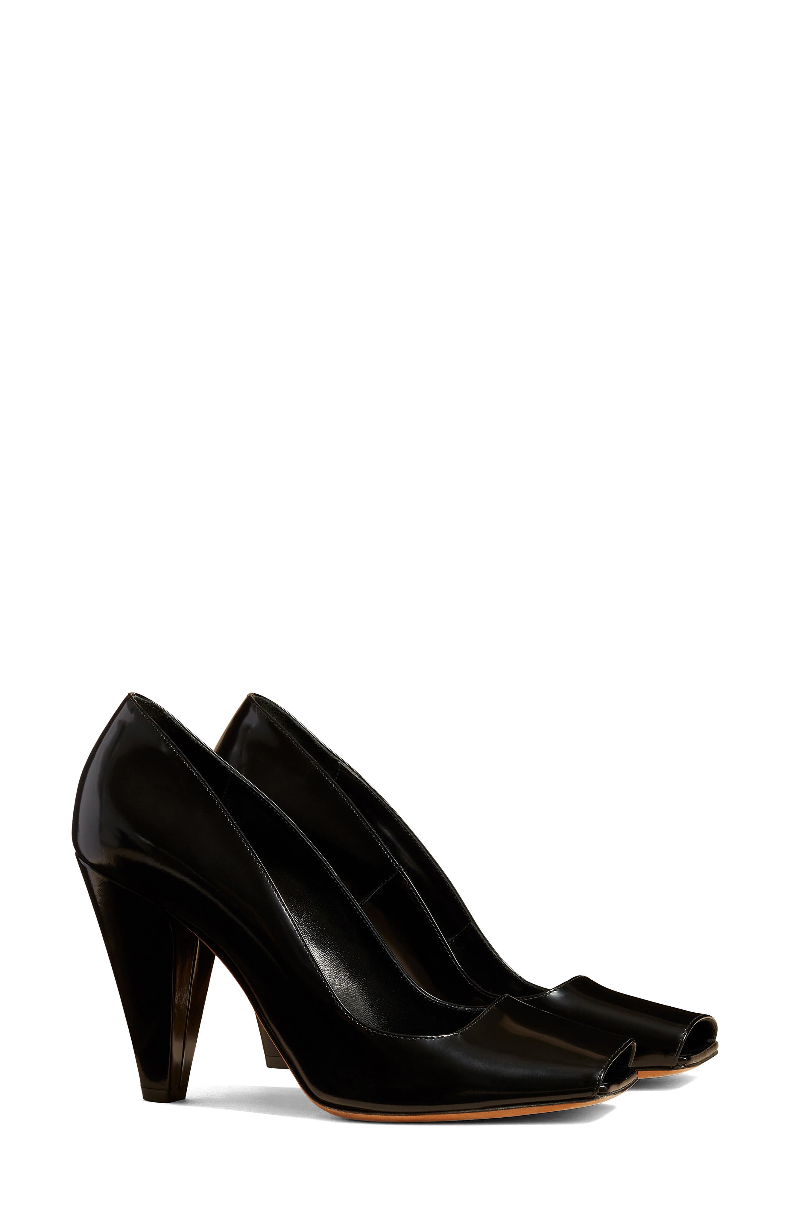 Khaite Cedar Peep Toe Pump, Main, color, 