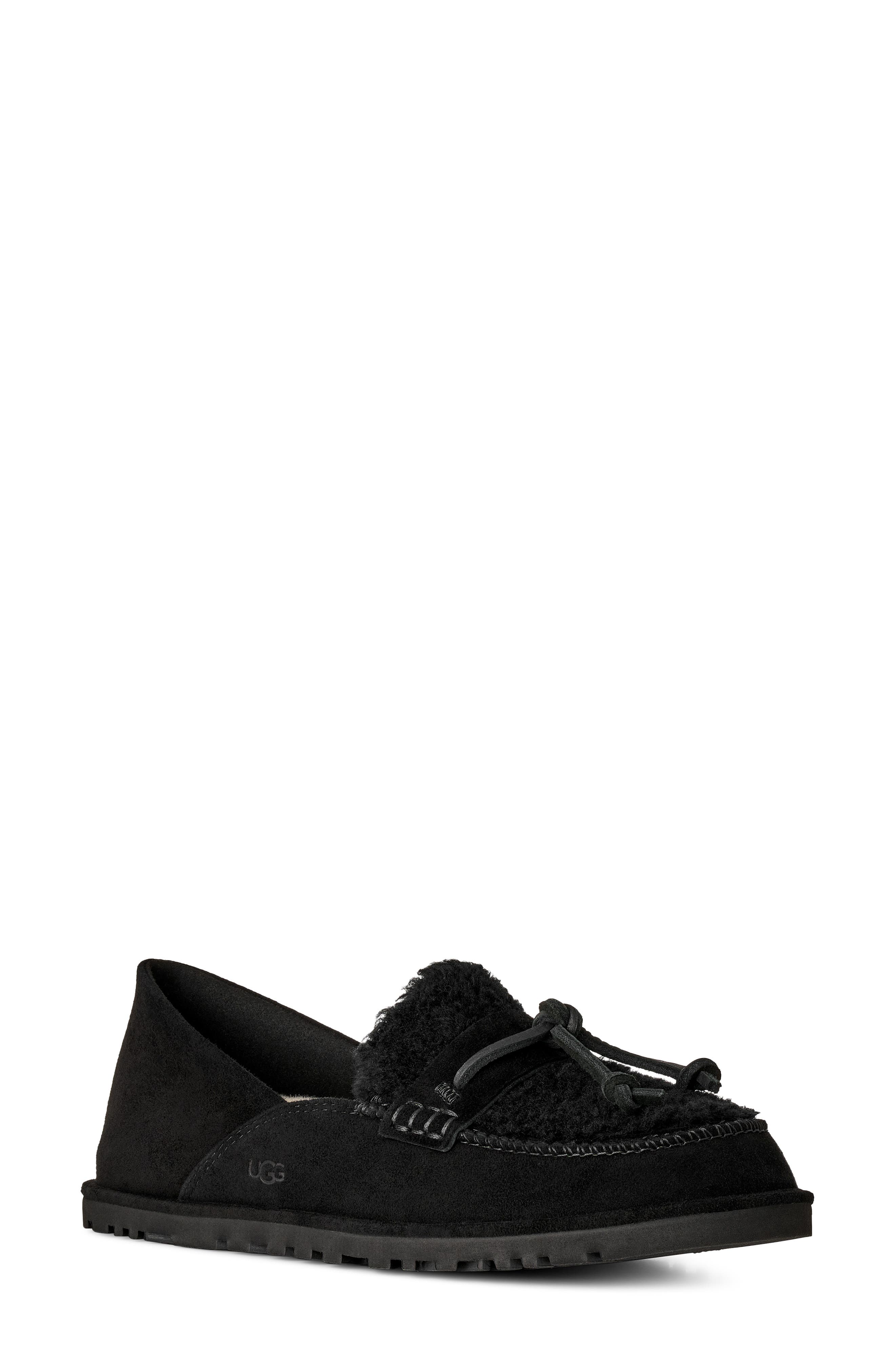 Zora Loafer, Main, color, BLACK