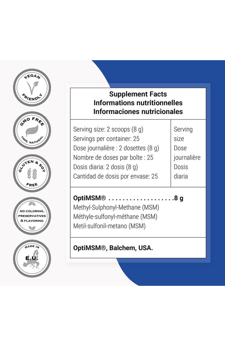 SuperSmart OptiMSM, Alternate, color, 