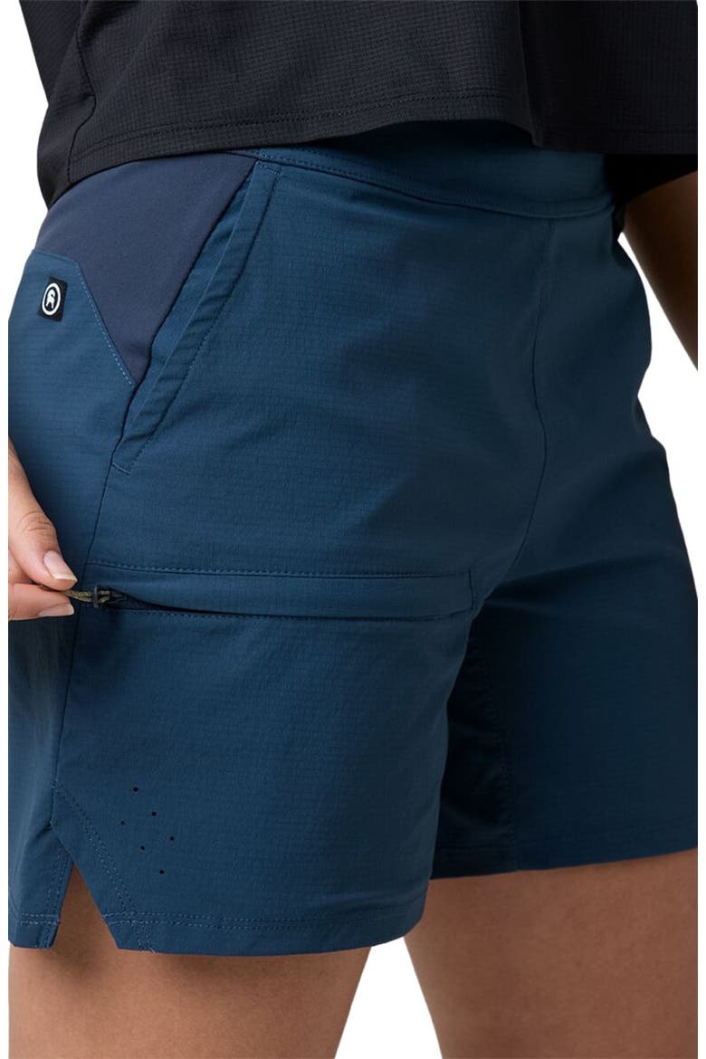 Wasatch Ripstop 5" Pull-On Short - Women's, Alternate, color, Midnight Blue