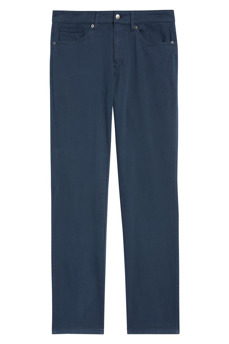 Crown Canvas Five Pocket Pants, Alternate, color, ATLANTIC NAVY