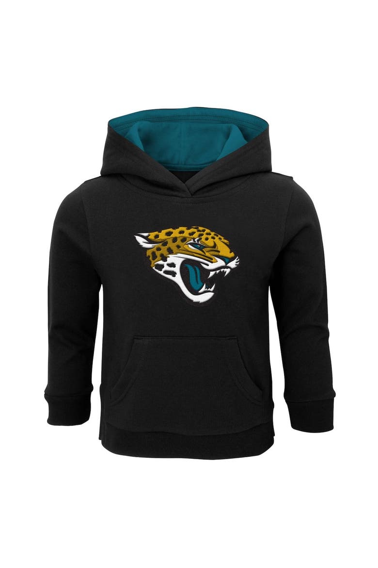 Toddler Black Jacksonville Jaguars Prime Pullover Hoodie, Alternate, color, Black