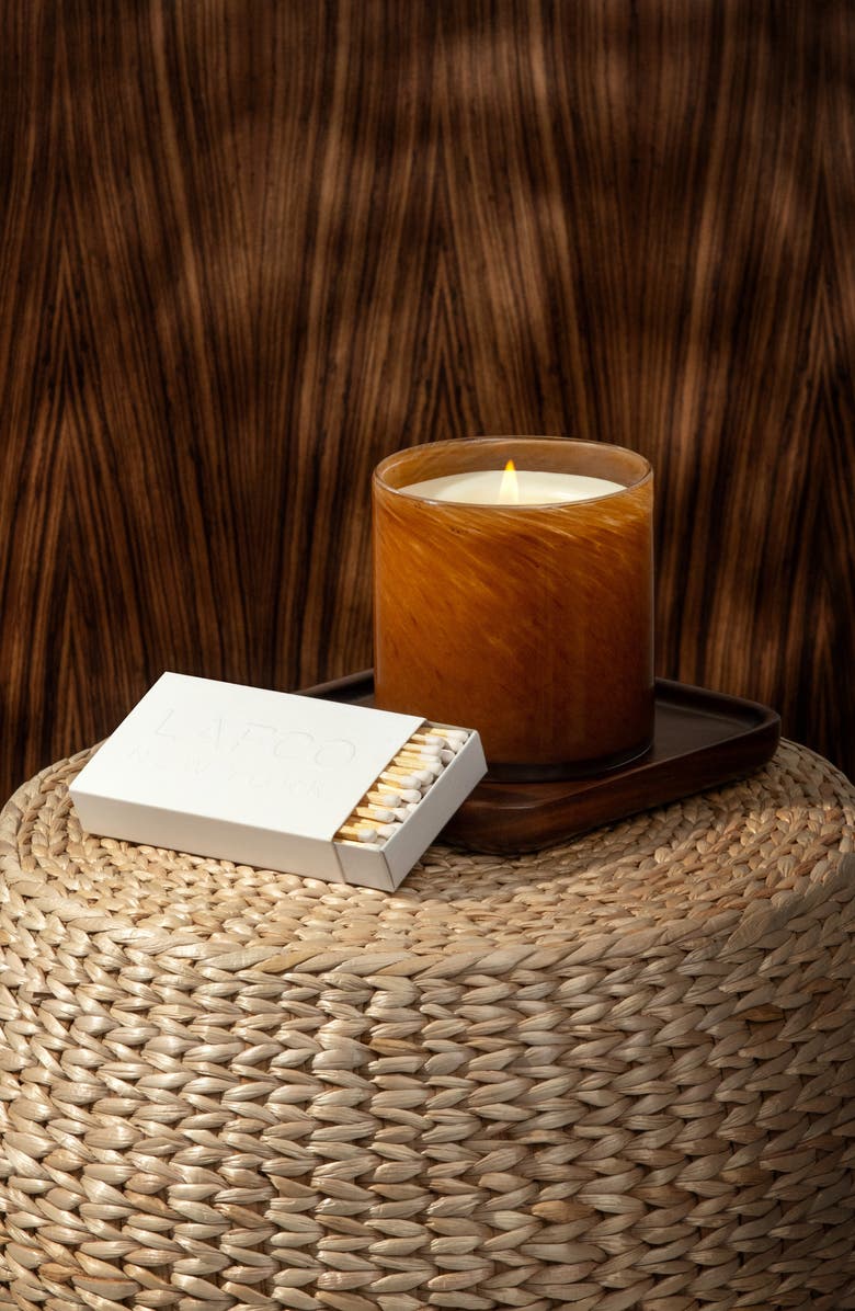 Lafco Amber Black Vanilla Classic Candle, Alternate, color, Brown