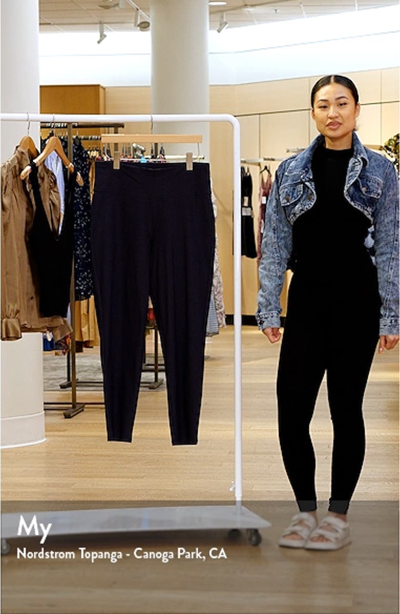 High Waist Ankle Slim Pants, sales video thumbnail