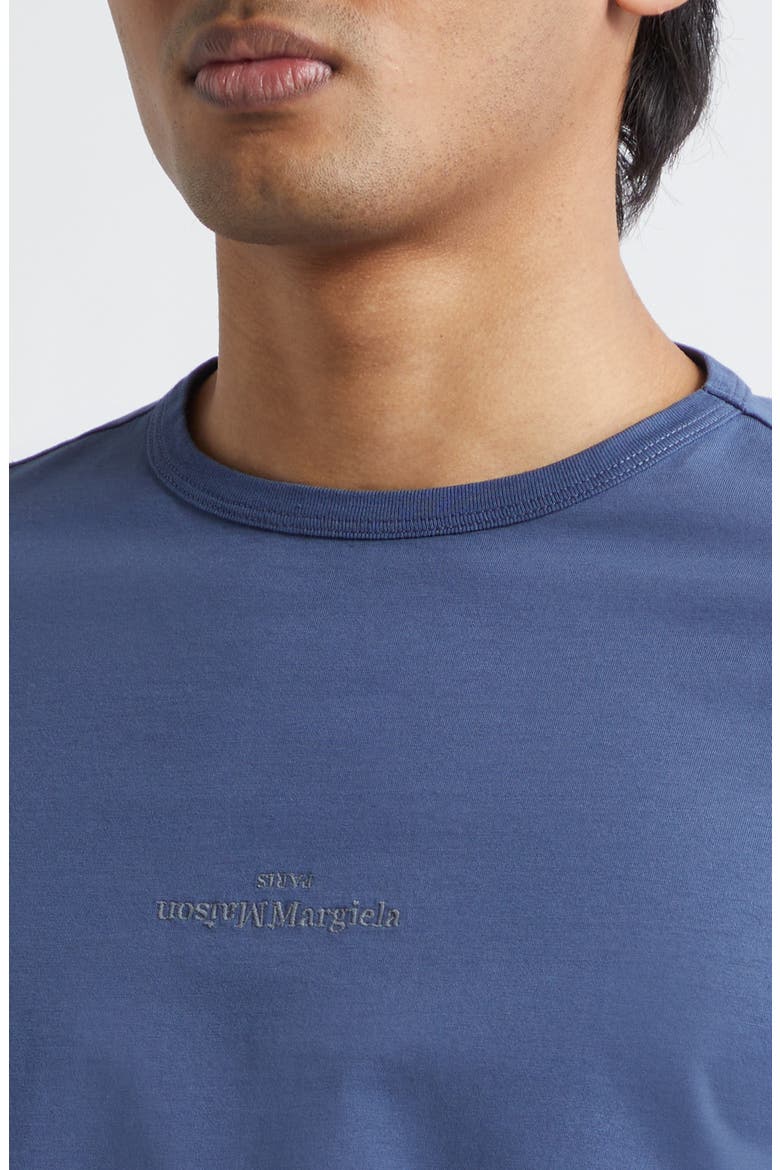 Crewneck T-Shirt, Alternate, color, AVIO/ GREY EMBROIDERY