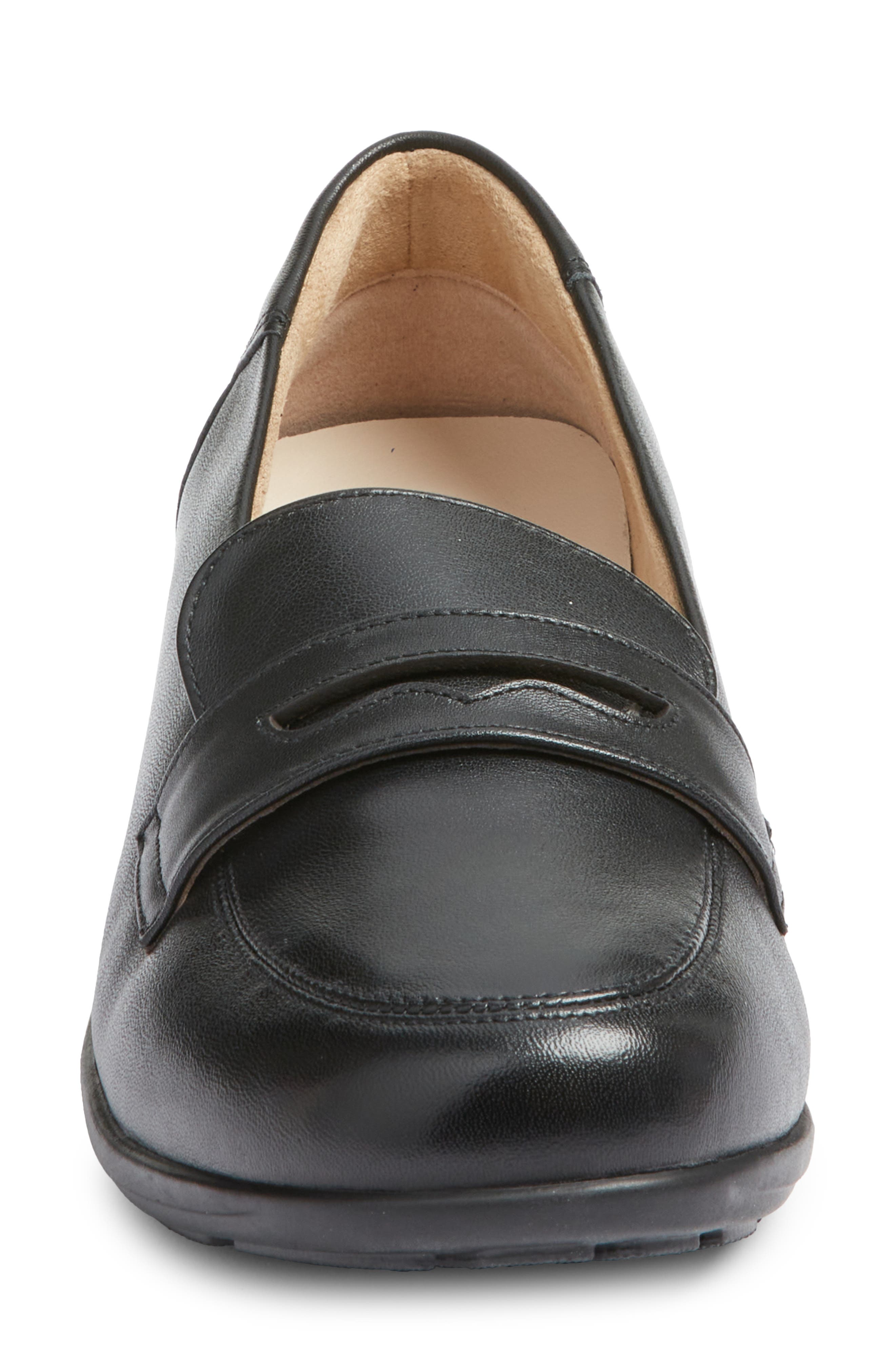 Propét Yetta Penny Loafer, Alternate, color, Black