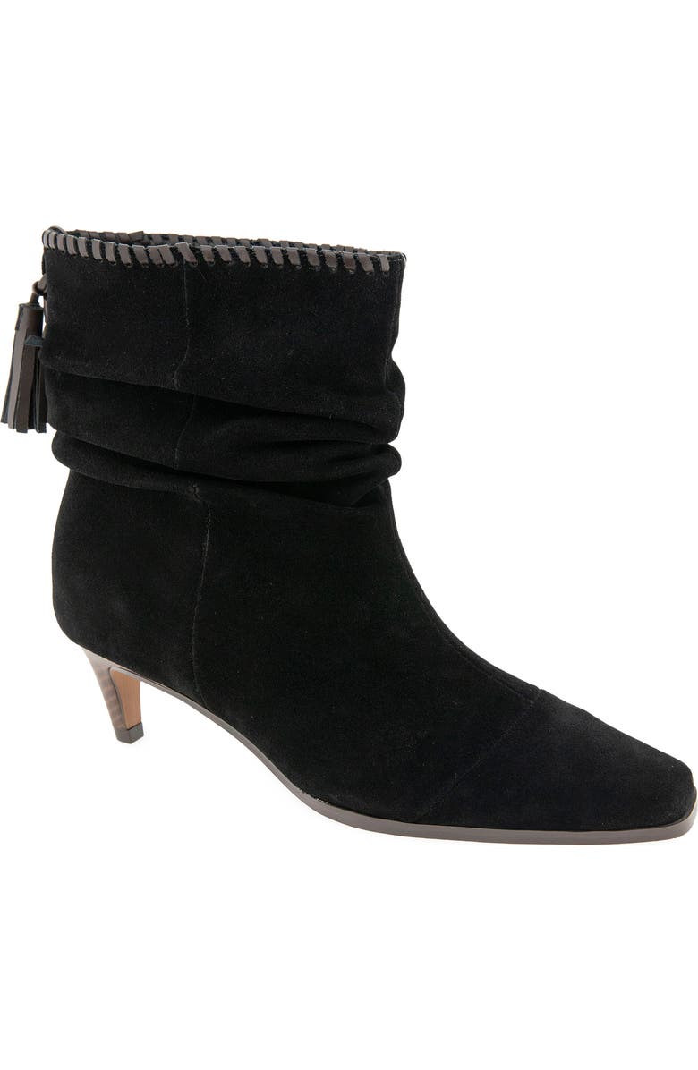 Splendid Jose Cap Toe Slouch Bootie, Main, color, Black