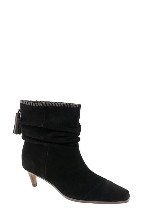 Jose Cap Toe Slouch Bootie (Women)
