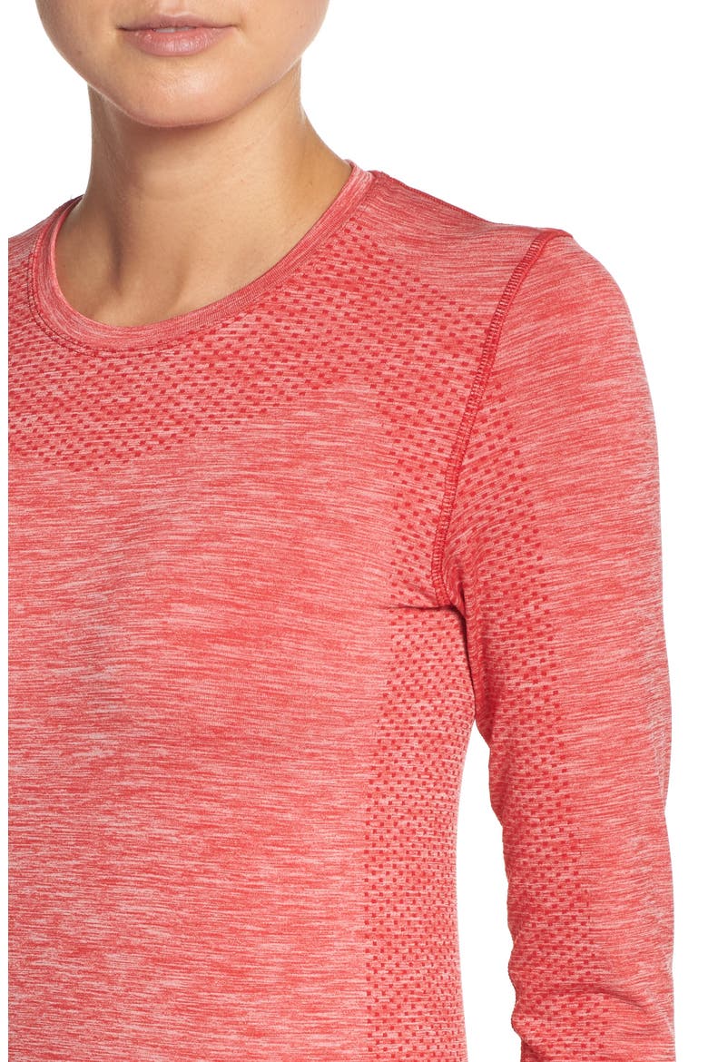 Edge Seamless Top, Alternate, color, RED BLAZE