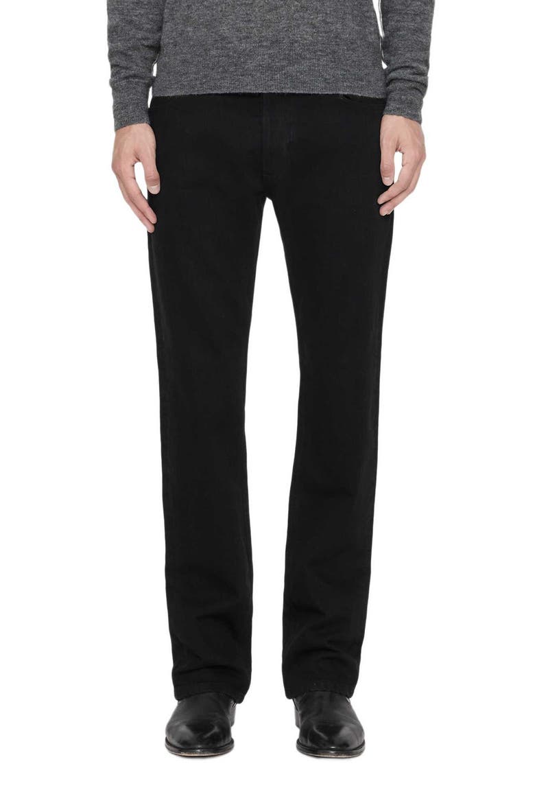 Regular Bootcut Jeans, Main, color, BLACK
