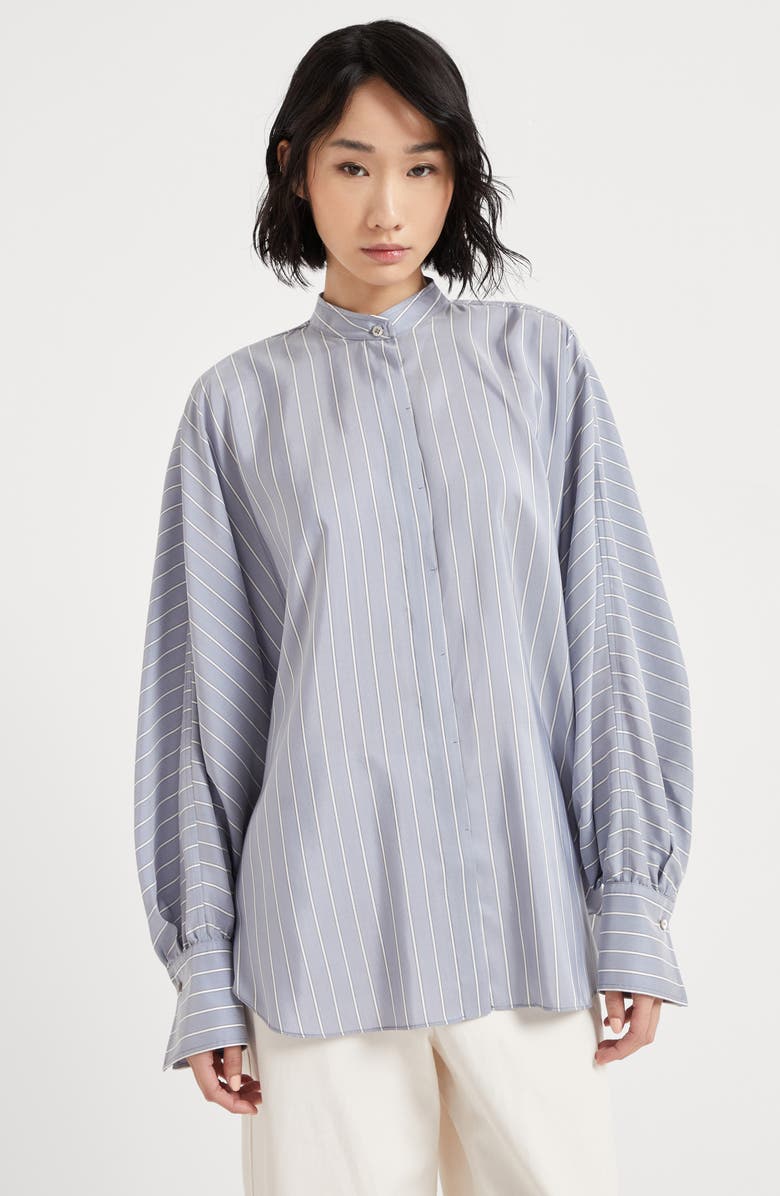 Brunello Cucinelli Poplin shirt, Alternate, color, 