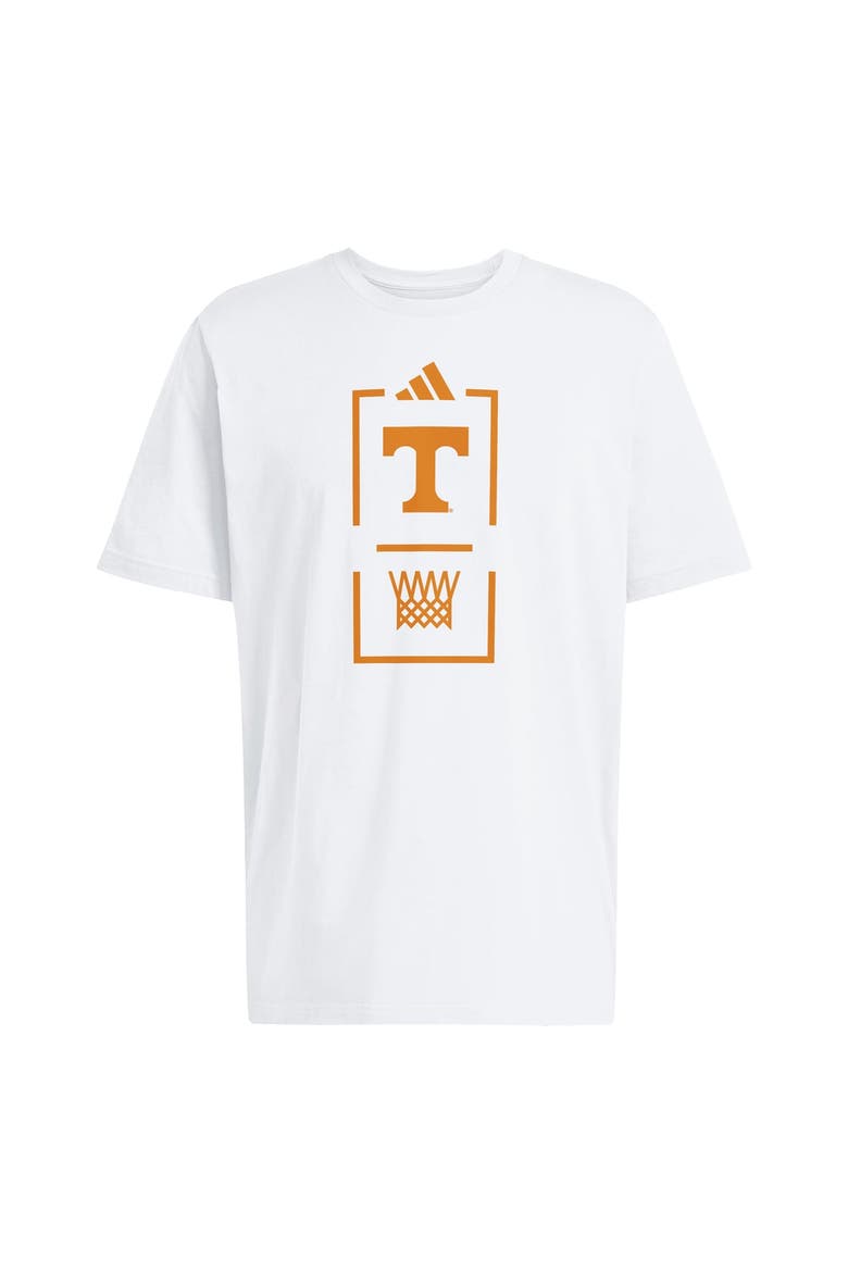 Men's adidas  White Tennessee Volunteers Basketball T-Shirt, Alternate, color, White
