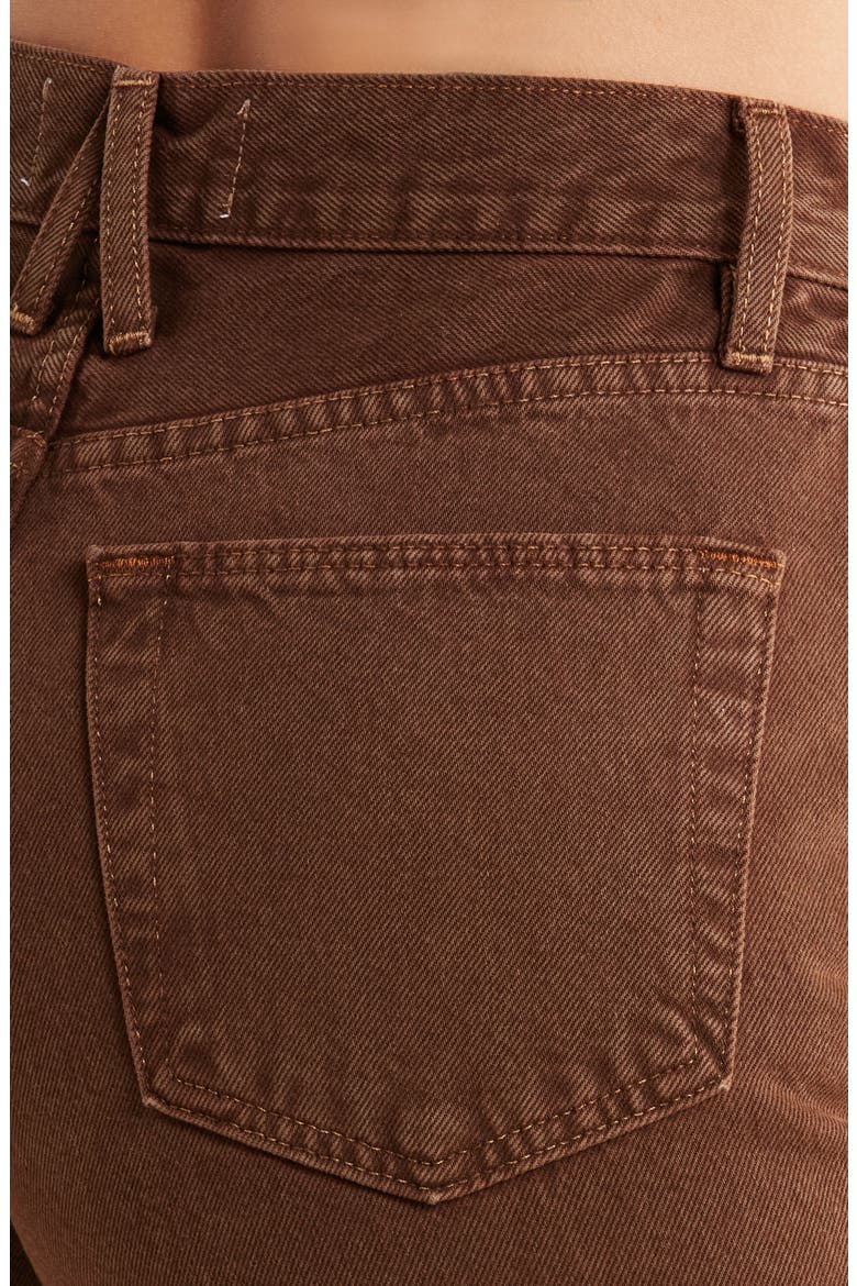 Grace High Waist Wide Leg Jeans, Alternate, color, NORTHERN CEDAR