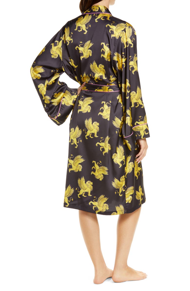 KILO BRAVA Satin Robe, Alternate, color,