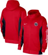 Nike Men's Nike Red Washington Wizards 2023/24 Authentic Showtime Full-Zip Hoodie