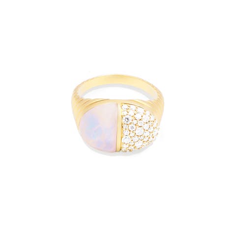 Found Cap Cocktail Ring