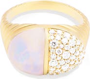 Campbell + Charlotte Found Cap Cocktail Ring