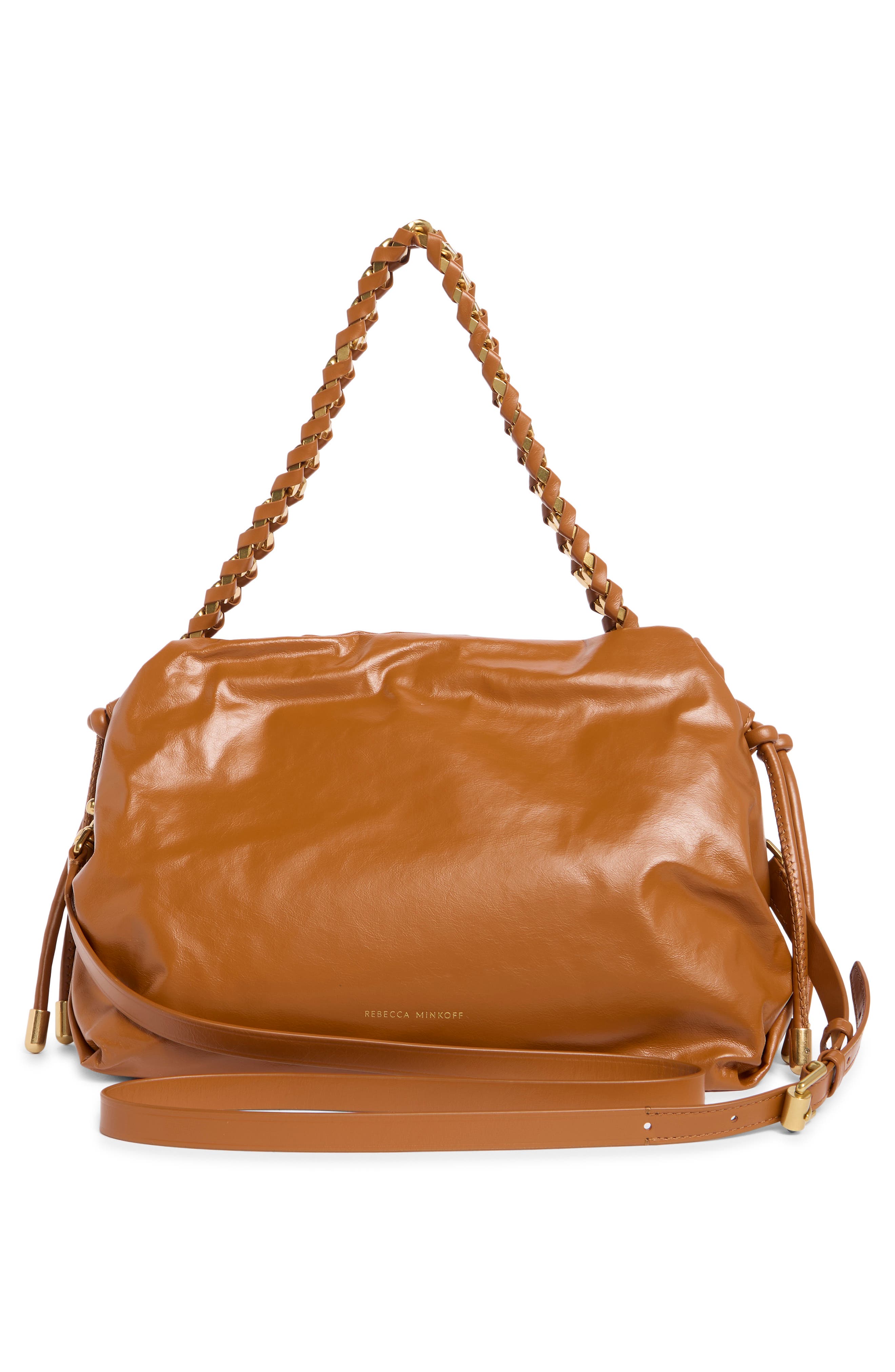 Zero Gravity Leather Shoulder Bag, Alternate, color, LOUNGE