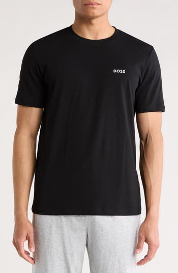 Hugo Boss Boss Peter Lounge T-shirt In Black