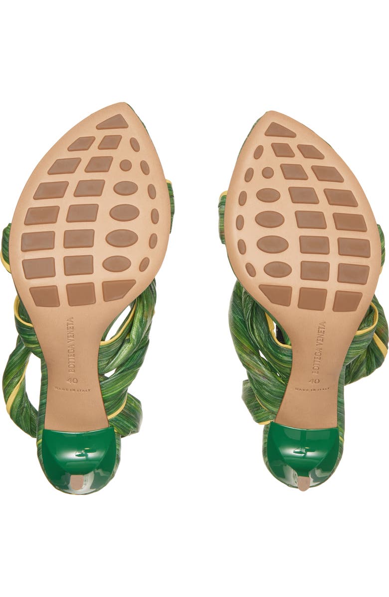 Bottega Veneta Leaf Ankle Strap Sandal, Alternate, color,