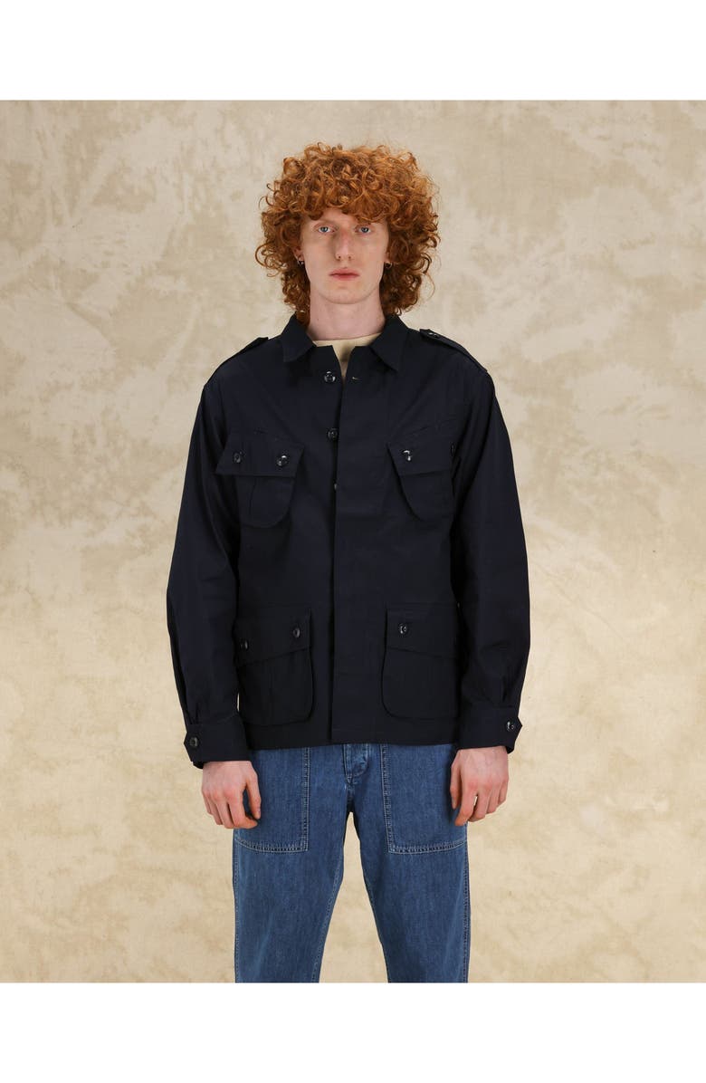 Fortela Elias Cotton Jungle Jacket, Alternate, color, Blue