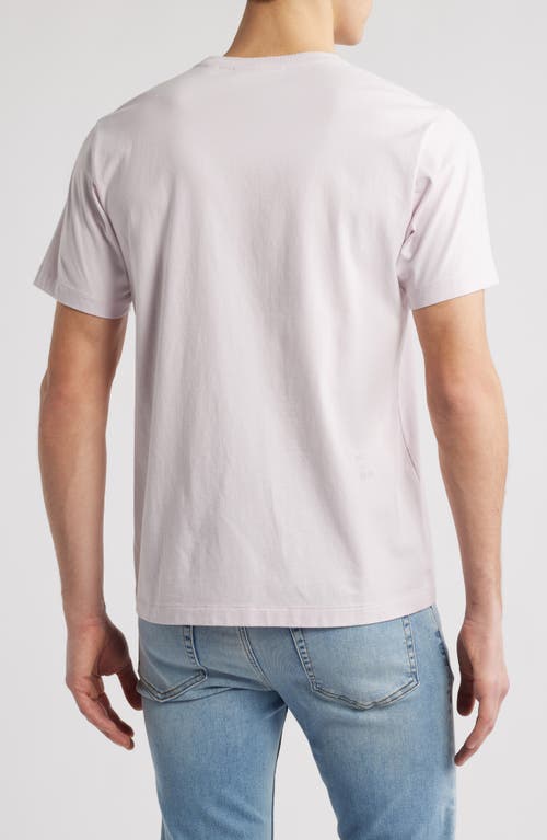 Frame Logo Cotton T-shirt In Light Pink