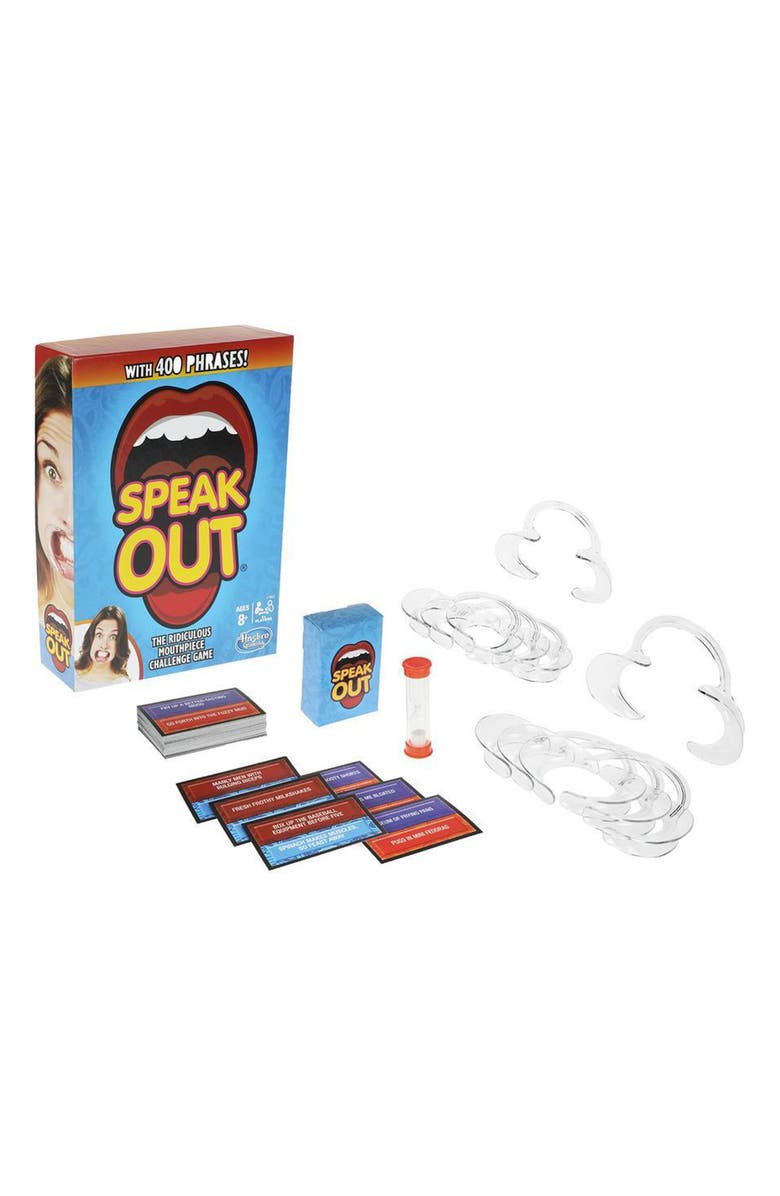 HASBRO Speak Out Game Mouthpiece Challenge, Alternate, color, 