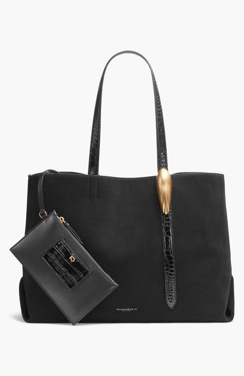Georgette Suede Tote