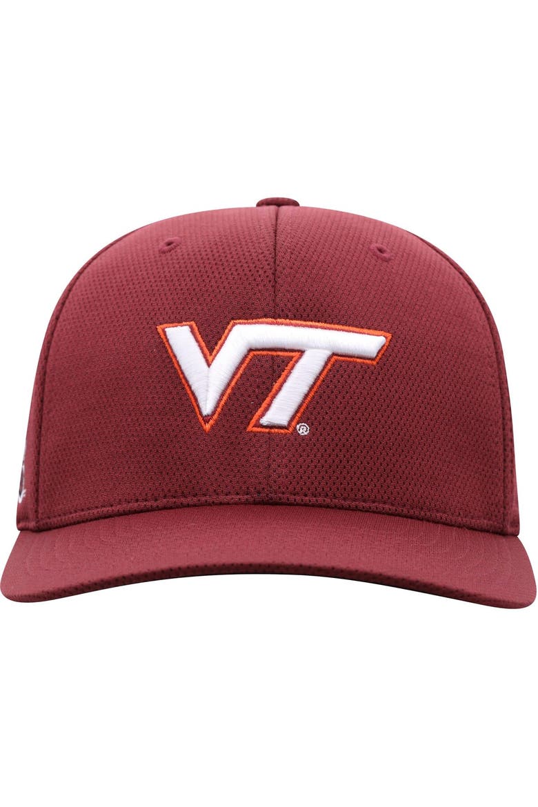 Men's Top of the World Maroon Virginia Tech Hokies Reflex Logo Flex Hat, Alternate, color, Maroon