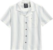 Rip Curl Kids' Classic Surf Weaver Cotton Button-Up Camp Shirt