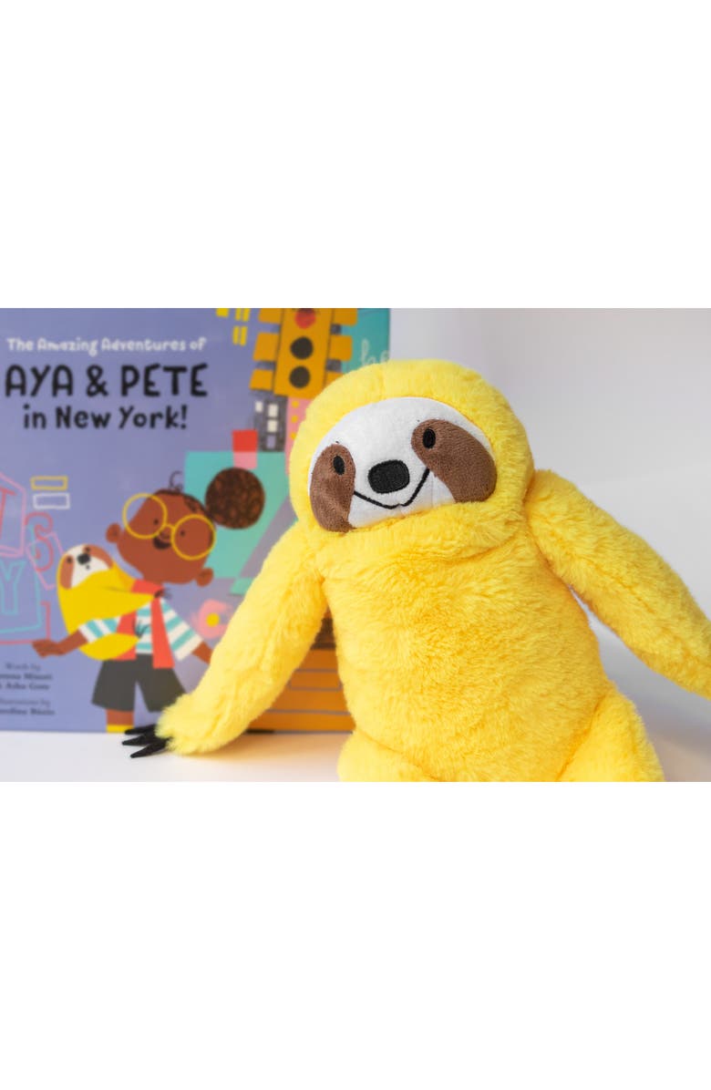 AYA AND PETE Sloth Stuffed Animal, Alternate, color, 