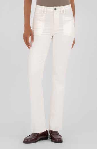 KUT from the Kloth Kelsey Inset Pocket Ankle Flare Jeans