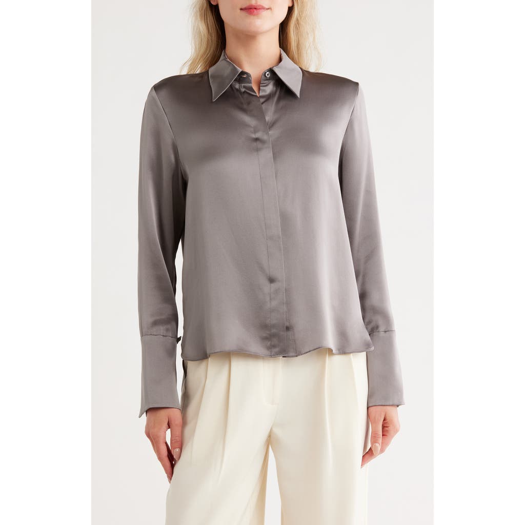 Twp Object Of Affection Silk Button-up Shirt