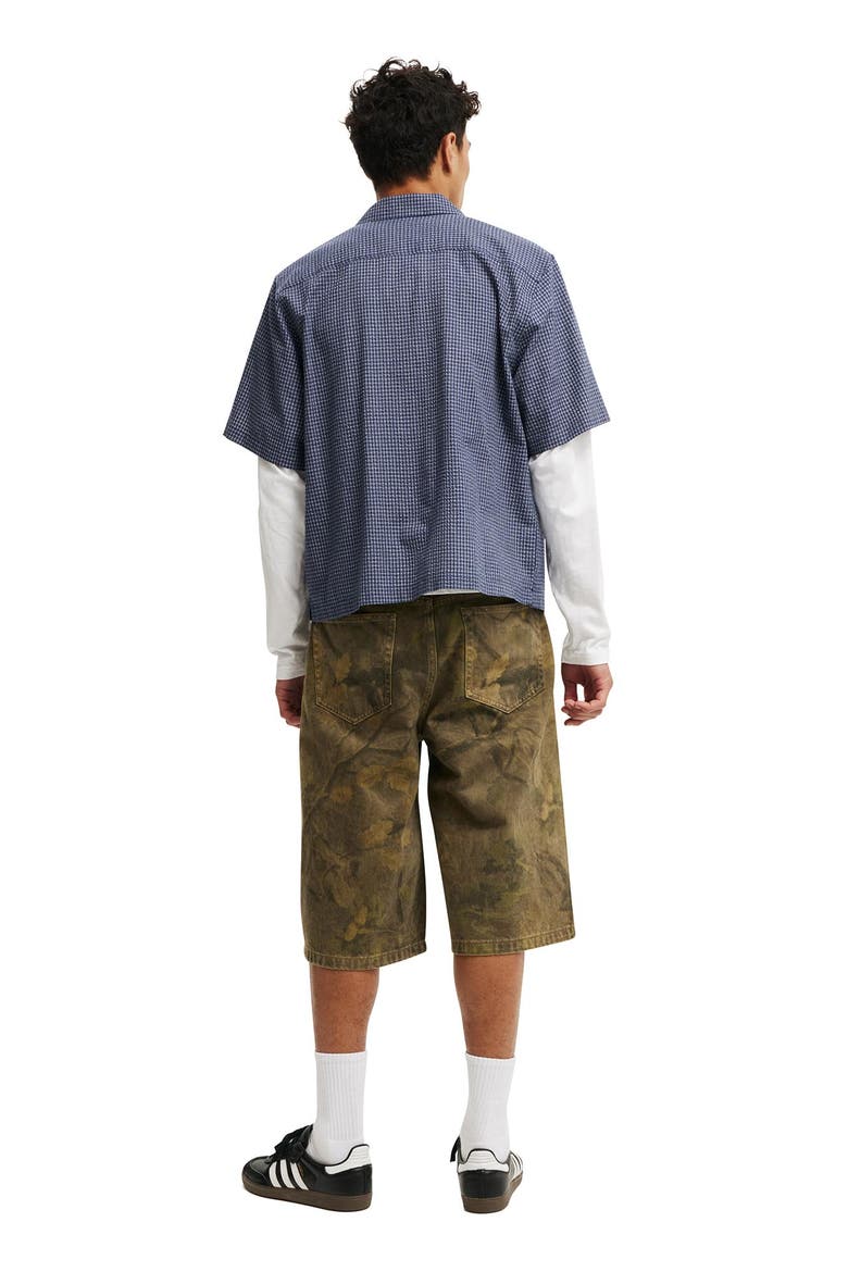 Men's Super Baggy Jort, Alternate, color, Tree Camo