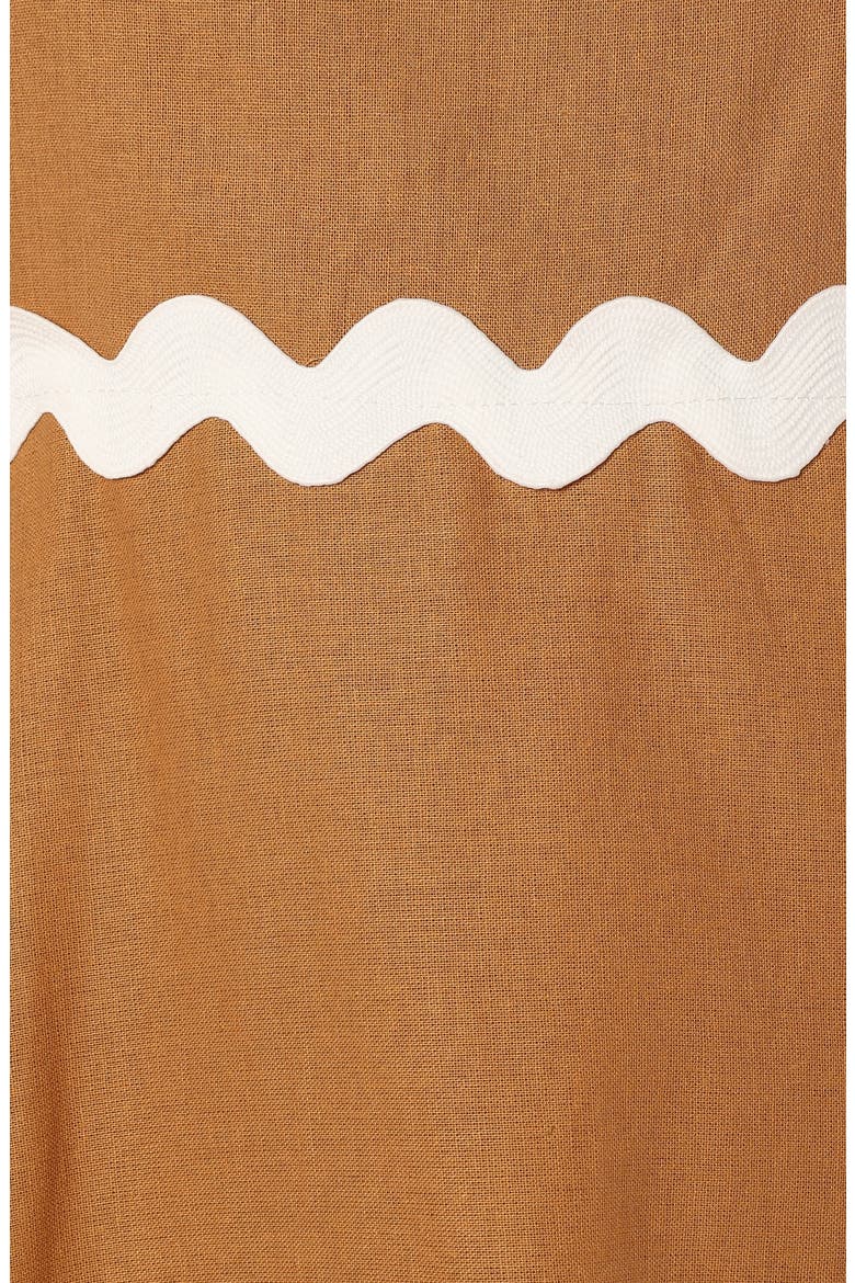Yana Sleeveless Maxi Dress, Alternate, color, TAN WHITE