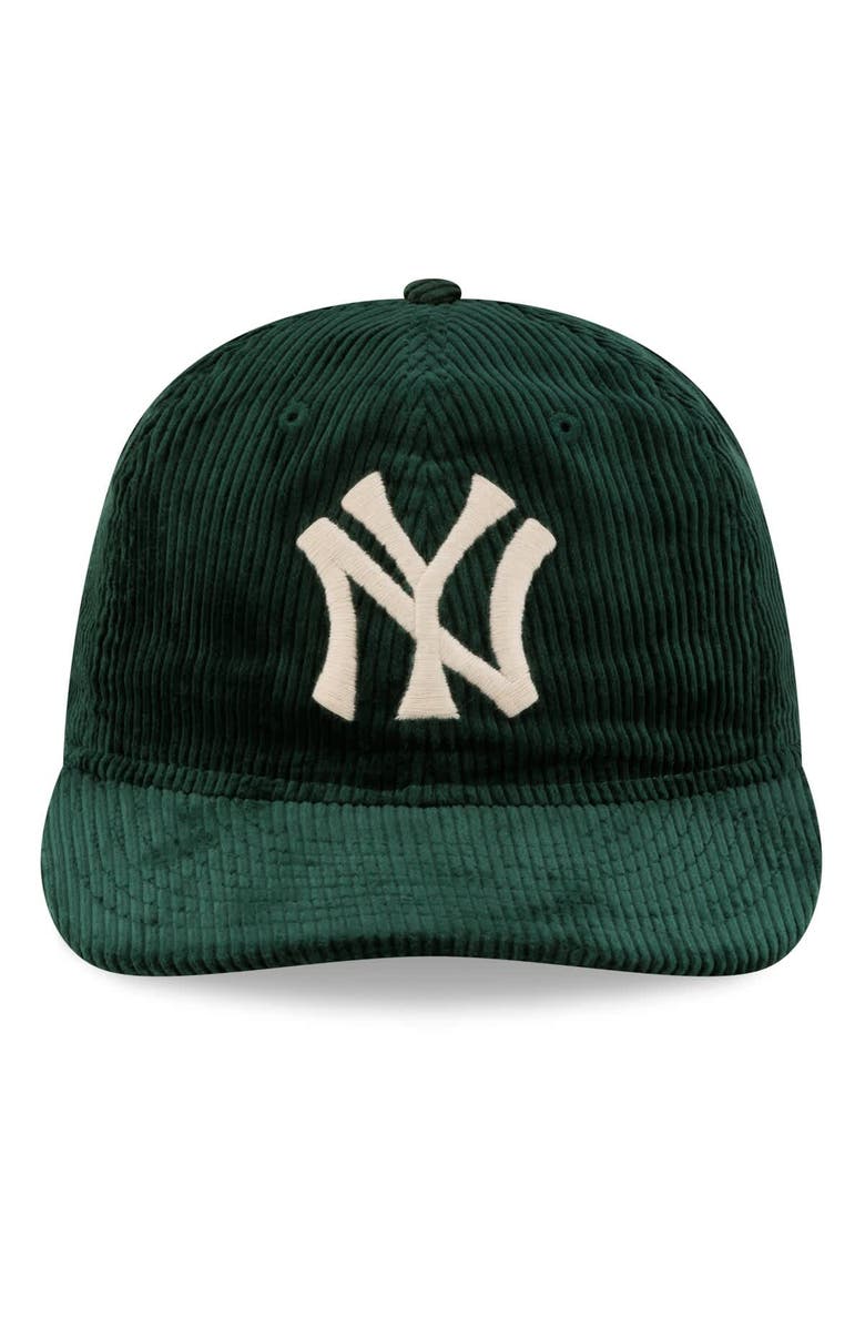 New Era Men's New Era  Green New York Yankees Ralph Lauren X MLB Retro Crown 9FIFTY Corduroy Snapback Hat, Alternate, color, Green