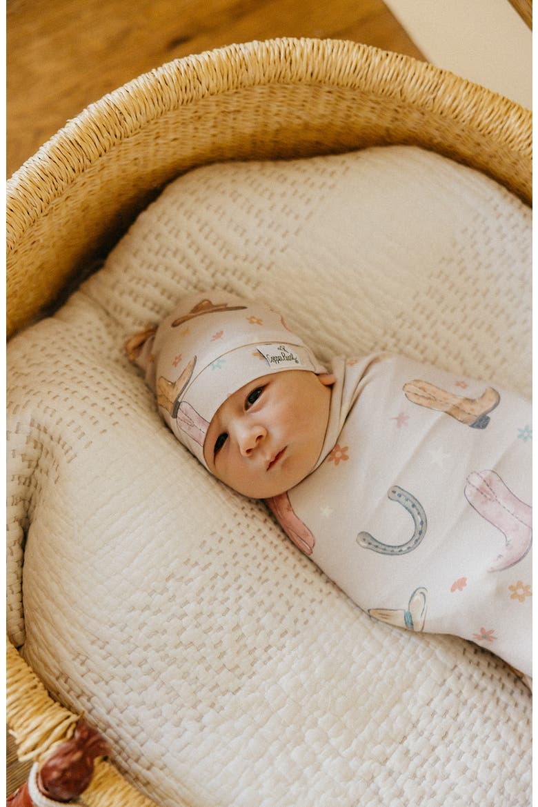 Cheyenne Swaddle Blanket, Alternate, color, CHEYENNE