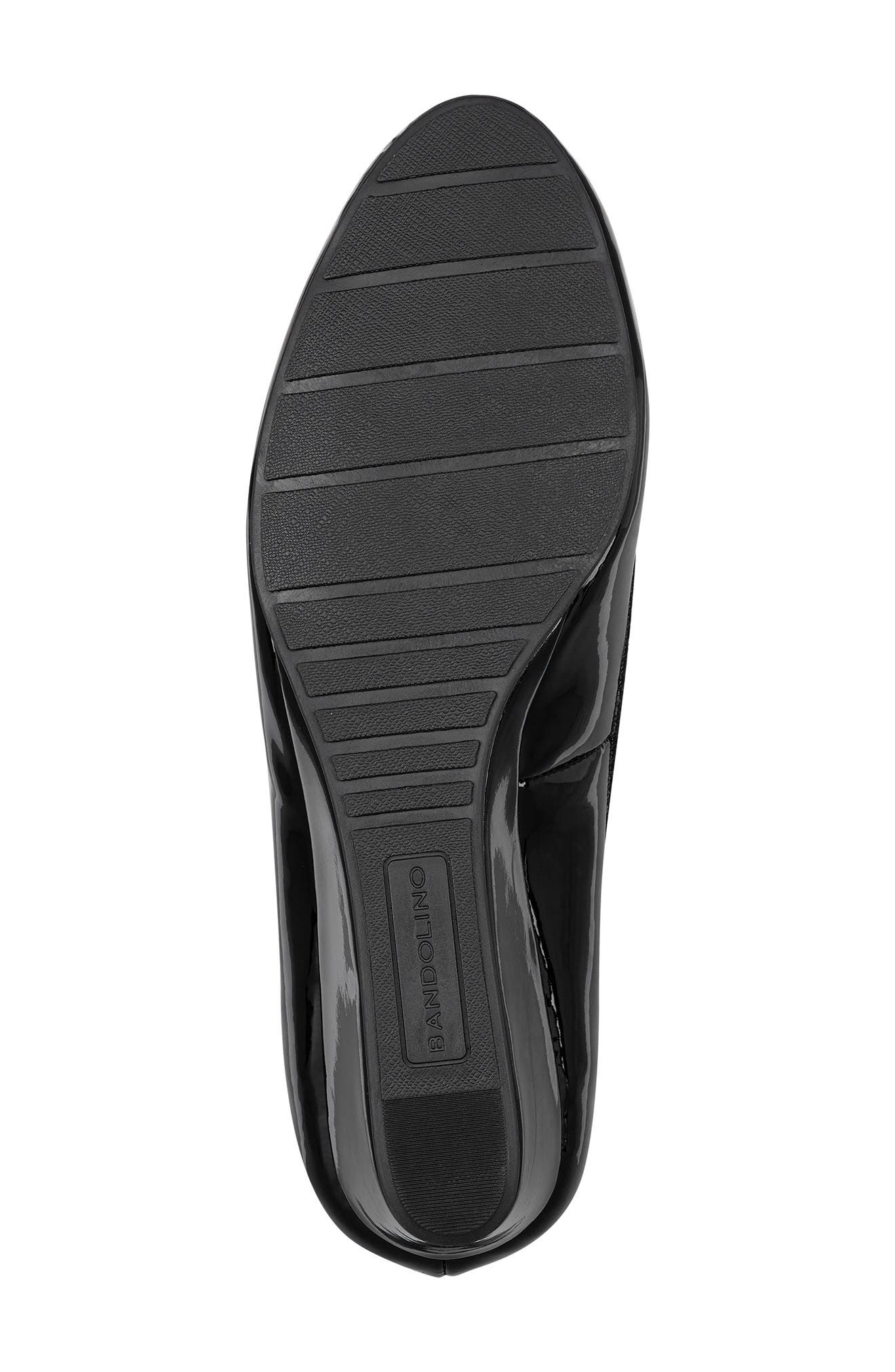 Bandolino Wedge Pump, Alternate, color, Black