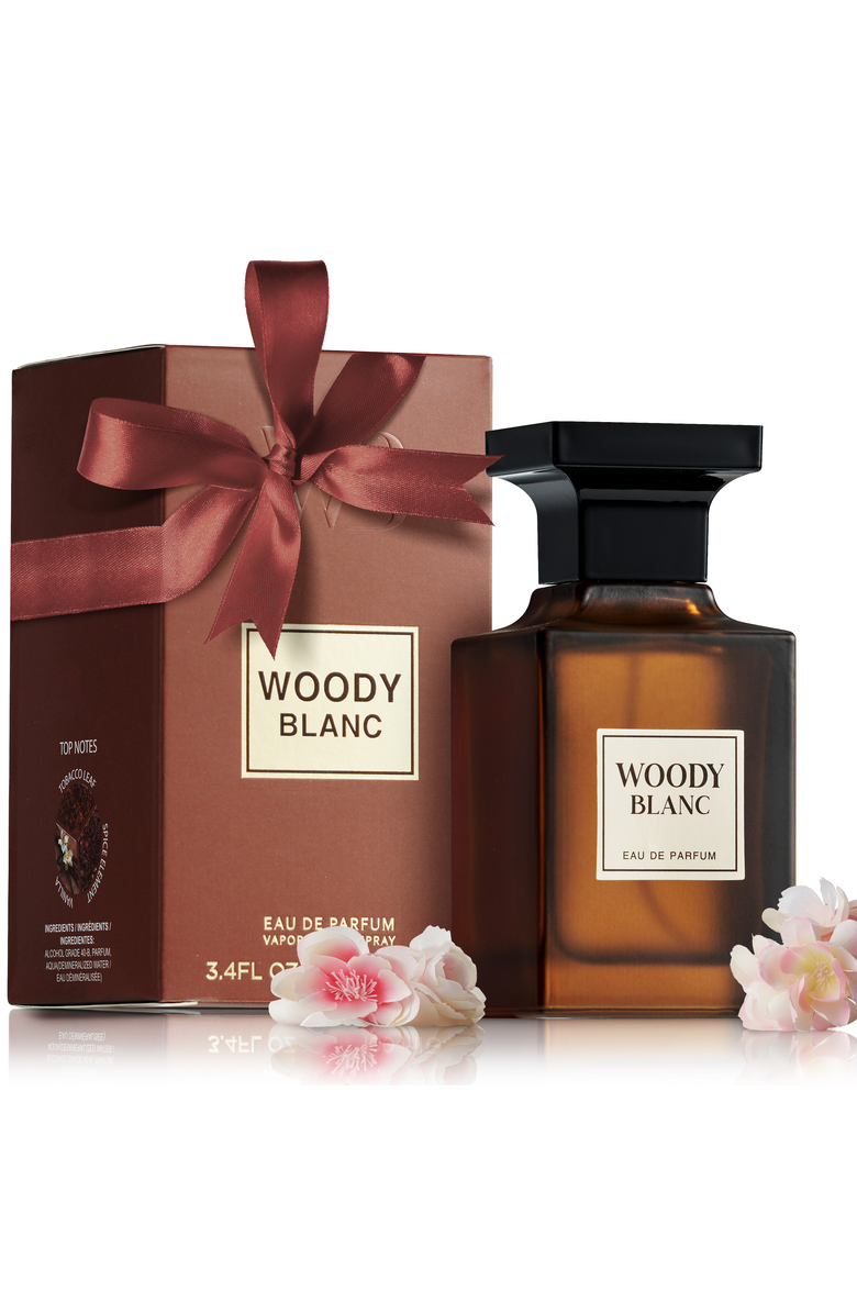 Lovery Men’s Woody Blanc Perfume Gift Set, Alternate, color, Amber / Brown