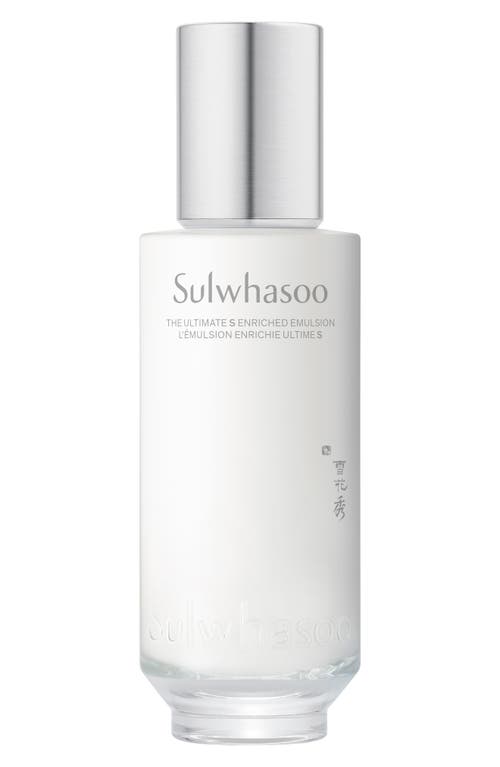 Sulwhasoo The Ultimate S Enriched Emulsion 