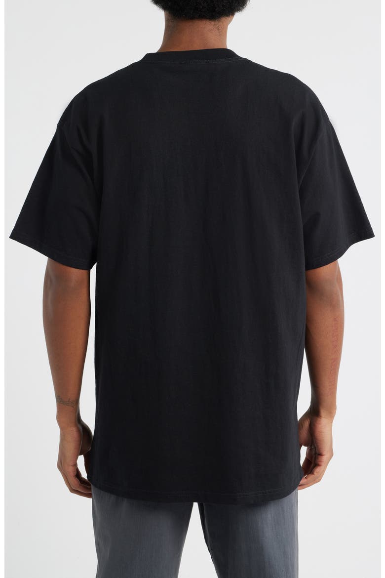 Saddle Bronc Cotton Graphic T-Shirt, Alternate, color, BLACK