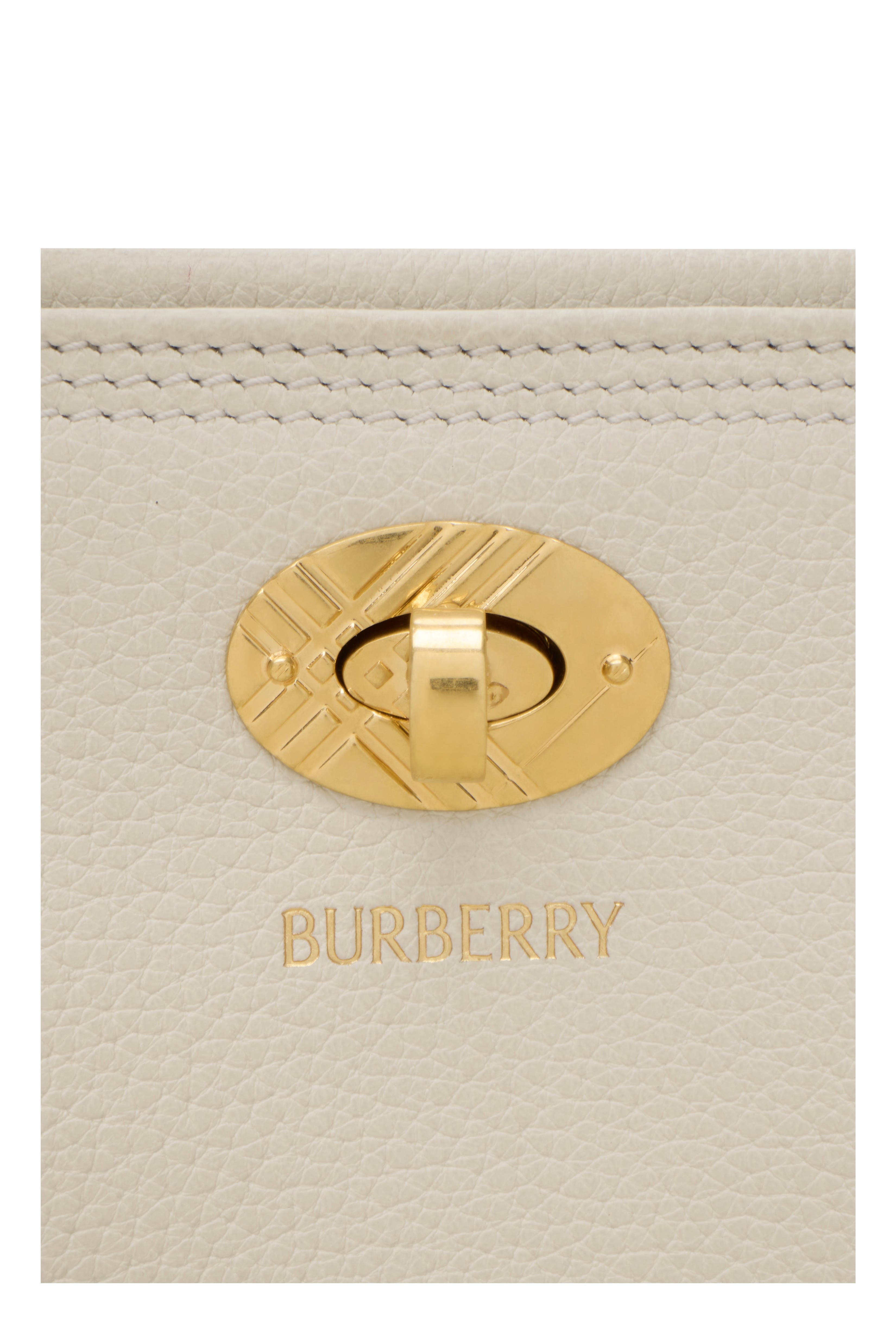 Burberry Mini Cotswolds Tote, Alternate, color, Soap Beige