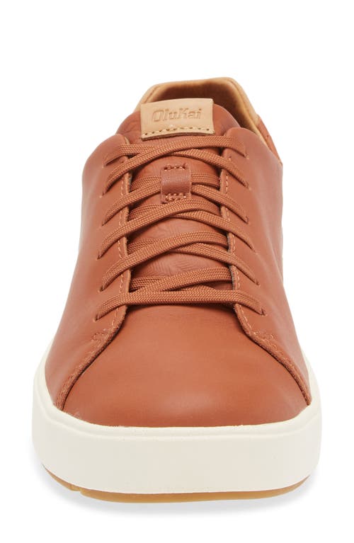 Olukai Lae‘ahi Li ‘ili Convertible Low Top Sneaker In Brown