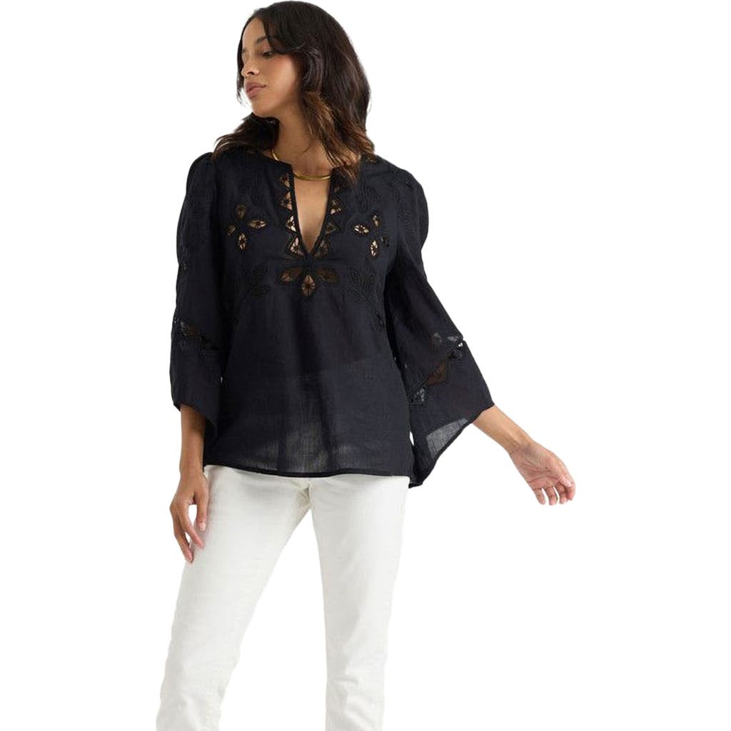 Calypso St. Barth Bella Top in Black  product